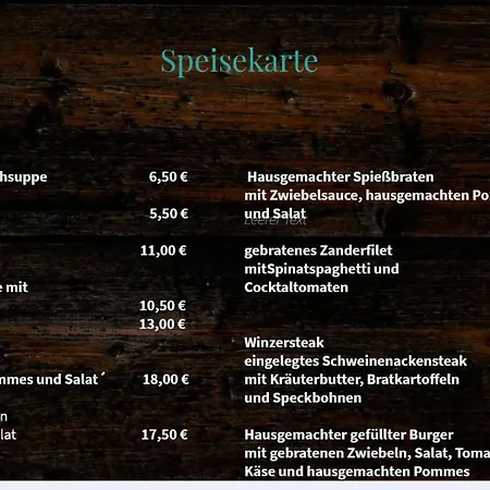Weingasthaus Zum Faehrhof 2* Winningen